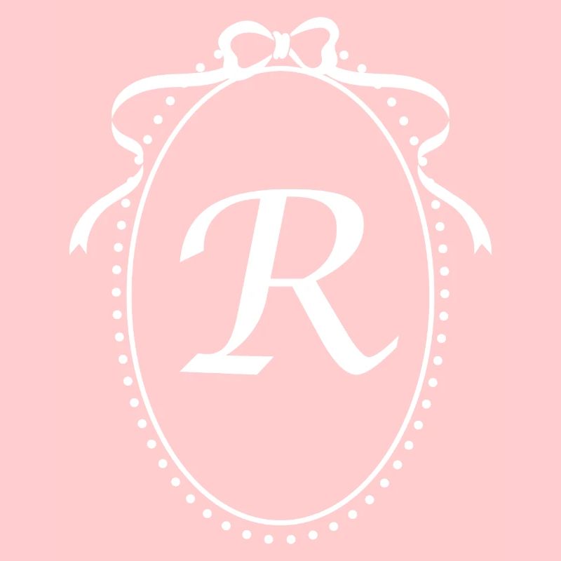 Vintage Letter r Ribbon - Gift Idea
