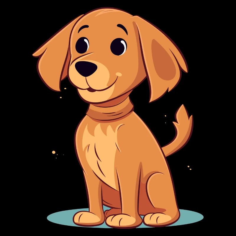 Conception de chien mignon pour les propriétaires de chiens