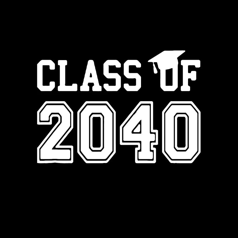 Klasse von 2040 Abschlusshut Geschenk Future School