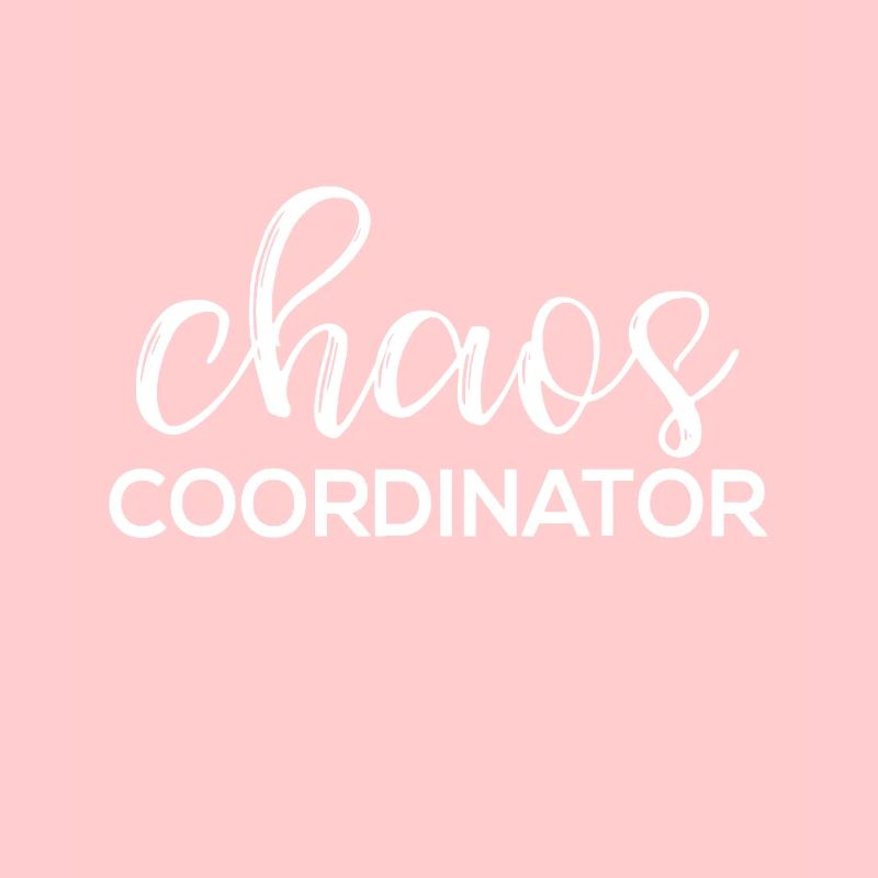 Coordinatrice du chaos Funny Printed Graphic Mom