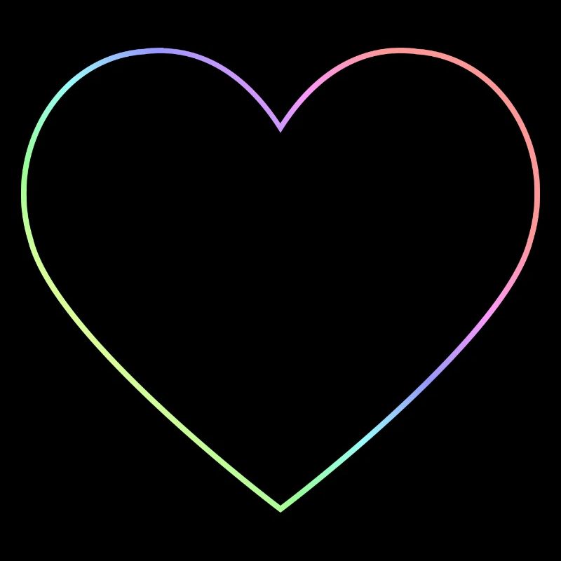 Regenbogen Herz Regenbogenherz