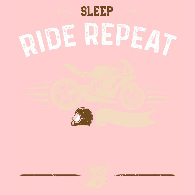 Sleep Ride Repeat - Motorcycle