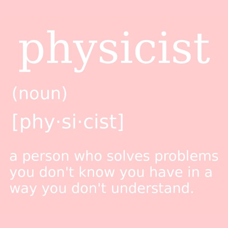 Physiker Physik Physiklehrer Physiklehrerin