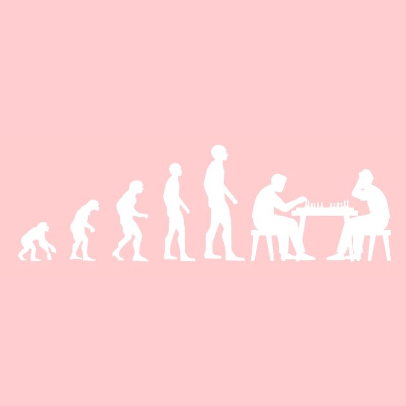 Schach Evolution Geschenk