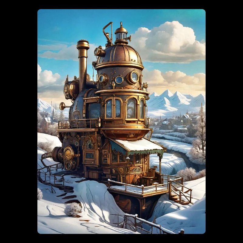 Steampunk Winterlandschaft 1.16