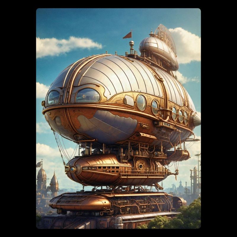 Dirigeable Steampunk 1.2