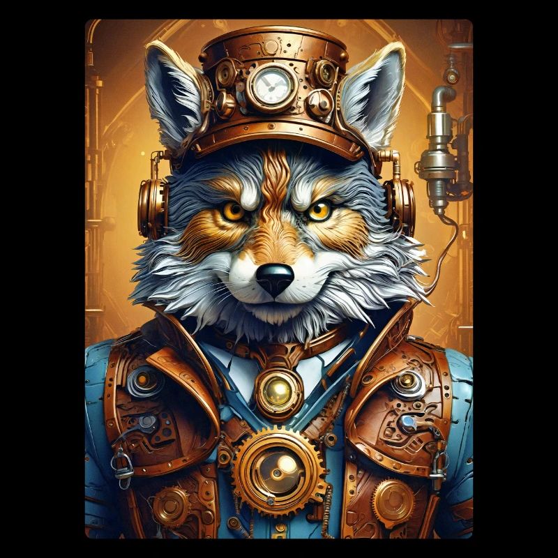 Steampunk Wolf 1.7