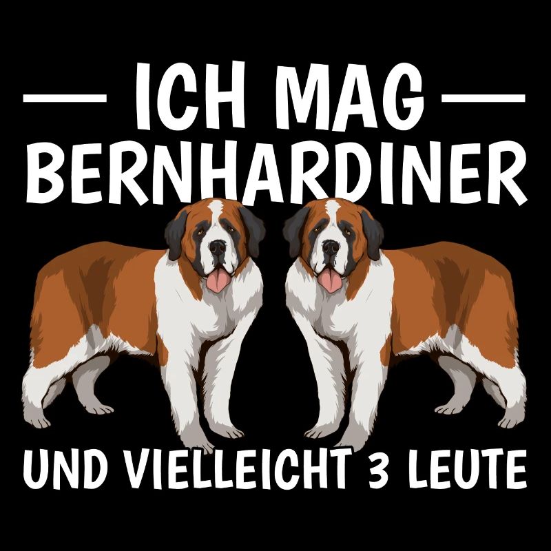 Bernhardiner Ich mag Bernhardiner