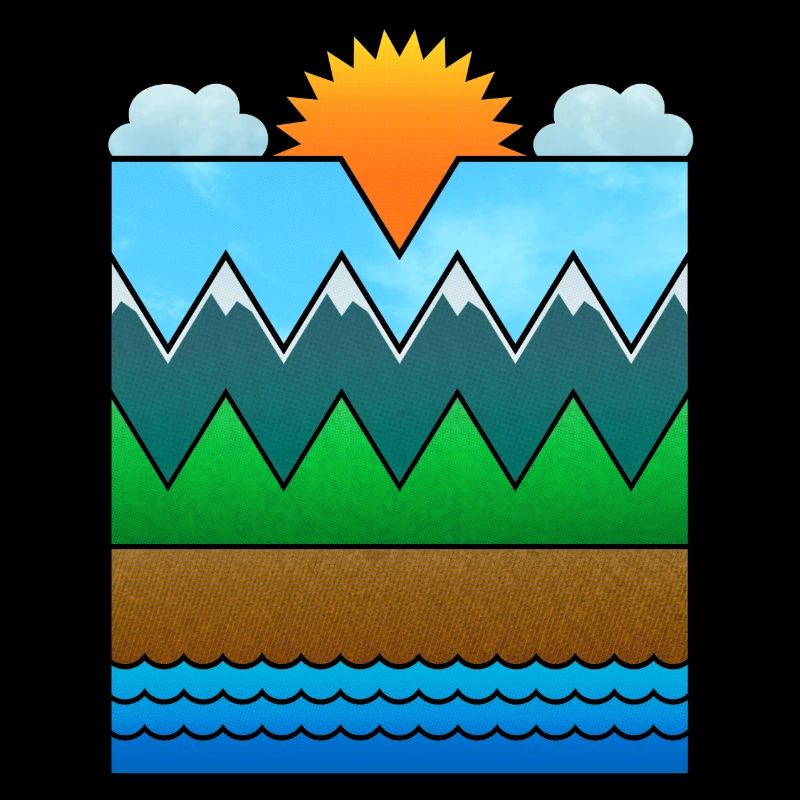 Landschaft (minimal)