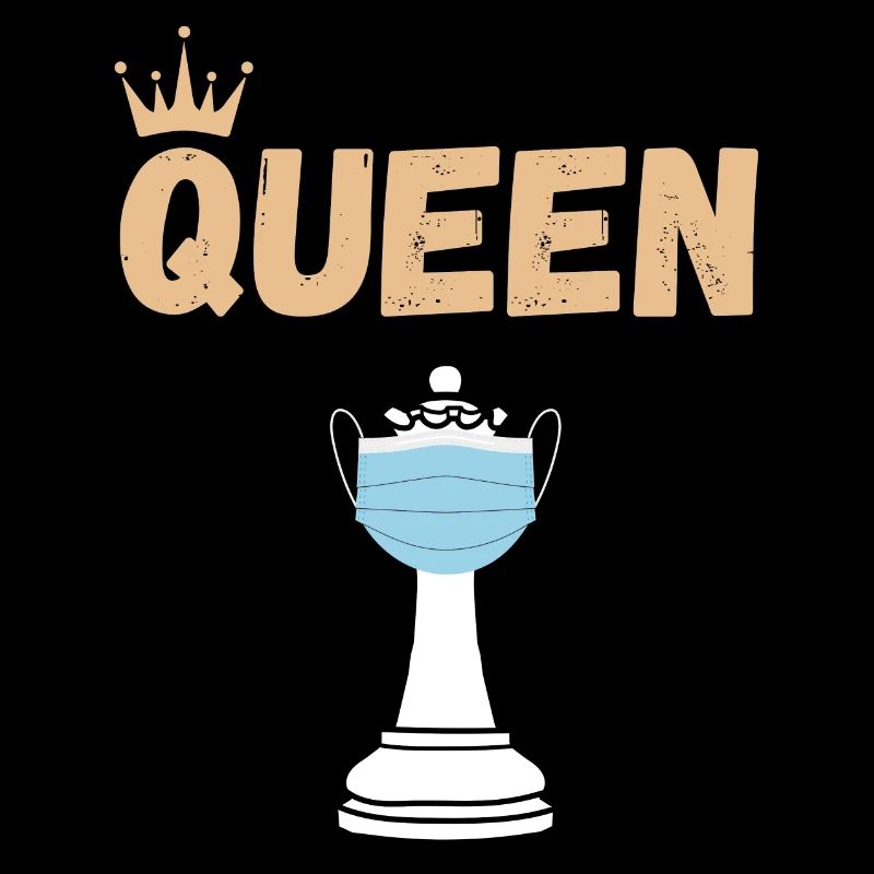 Schach Spruch Geschenk Schachmatt Queens Gambit