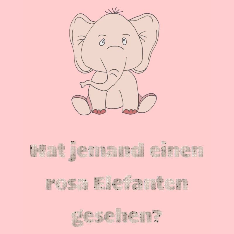 hat jemand einen rosa elefanten
