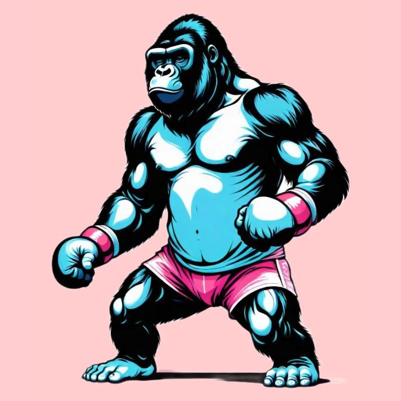 Gorilla Boxer Boxen