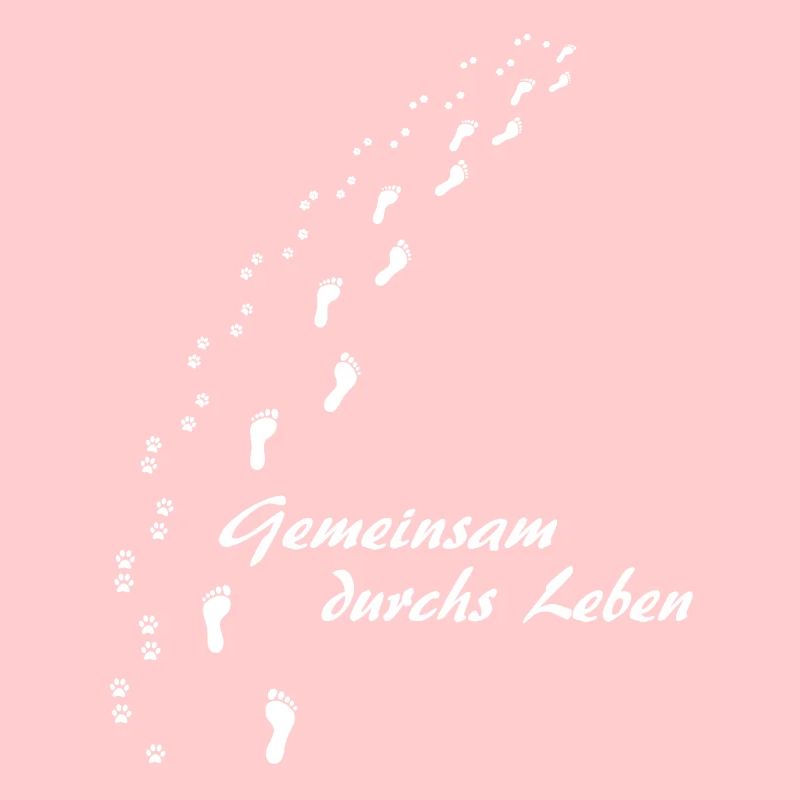 Gemeinsam durchs Leben weiss