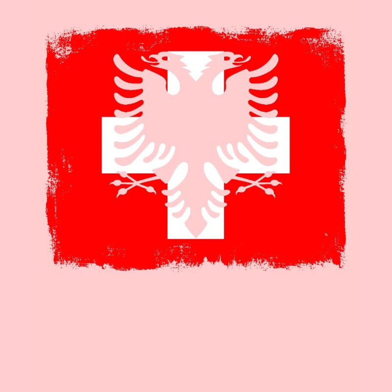 Drapeau albanais suisse