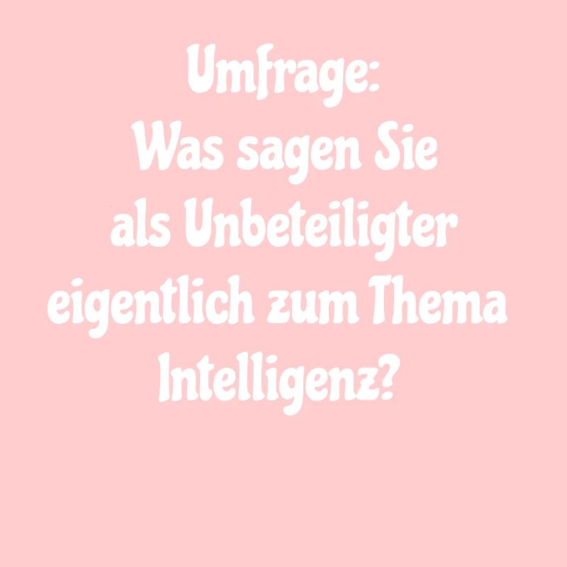 Umfrage zur Intelligenz - Einfallsreiches Geschenk