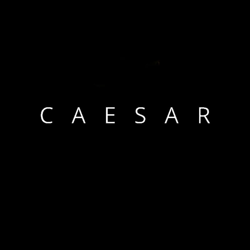 Caesar Schriftzug Weiß Geschenkidee