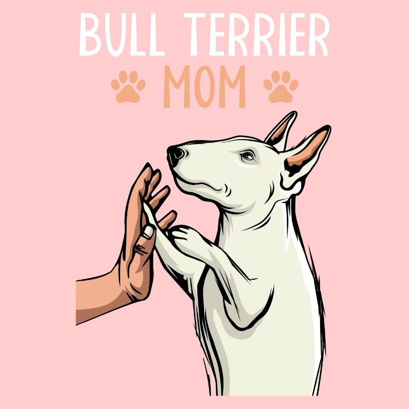 Bullterrier Mama Hunde Mutter Geschenk