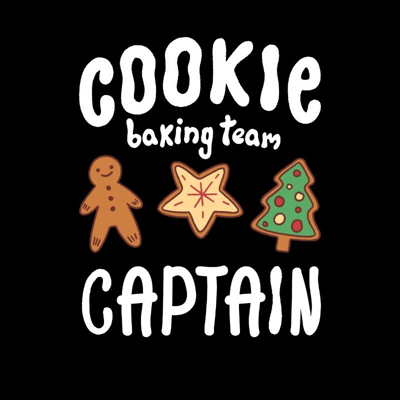 Cookie Baking Team Captain Cookie