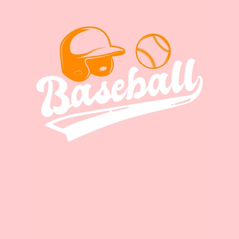 Casque de baseball Lettrage de baseball Équipe de baseball