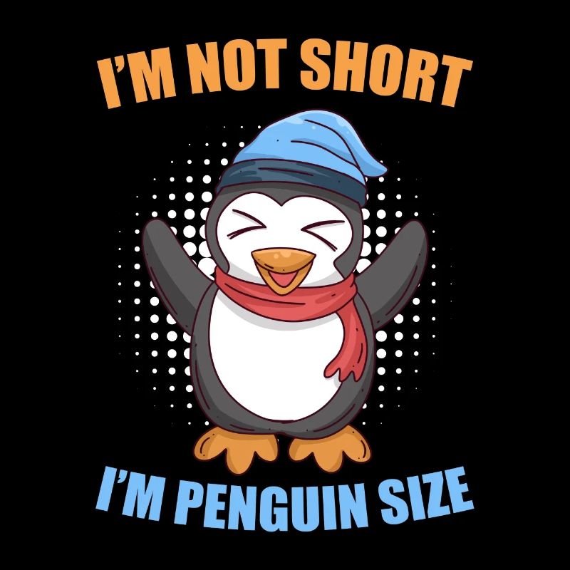Nicht klein nur Pinguin Größe Penguin Size