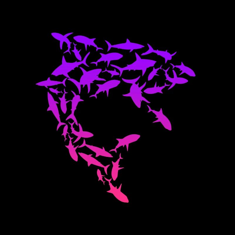 Essaim de requins Sauvez les requins