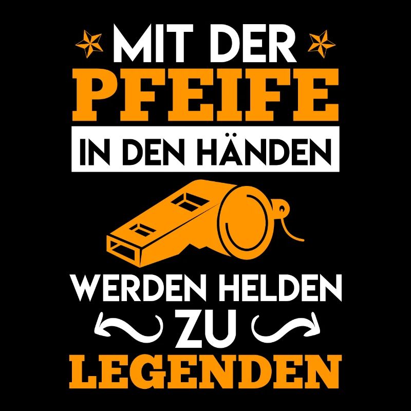 Mit der Pfeife in den Händen