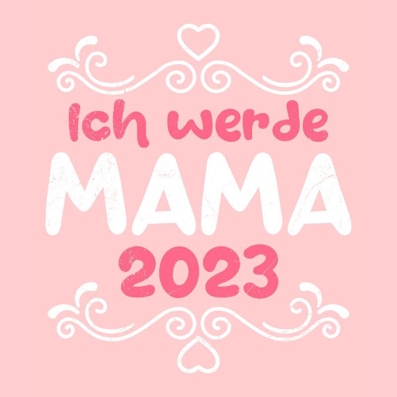 Mama 2023 Ich werde Mutter Mädchen Mama