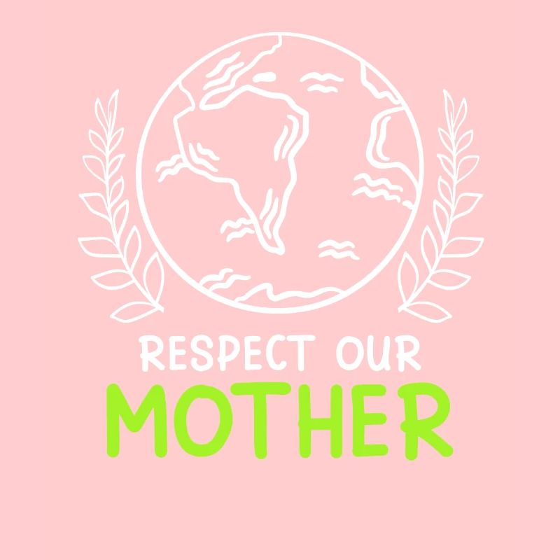 Rettet die Erde Umweltschützer Mutter Erde