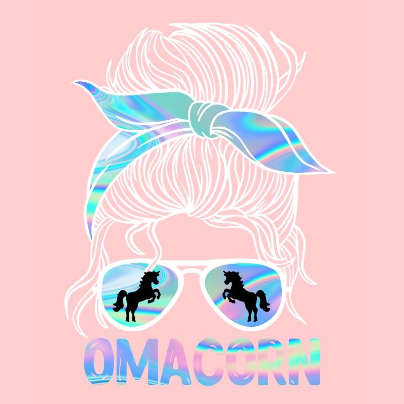 Omacorn Großmutter Muttertag Einhorn Fans