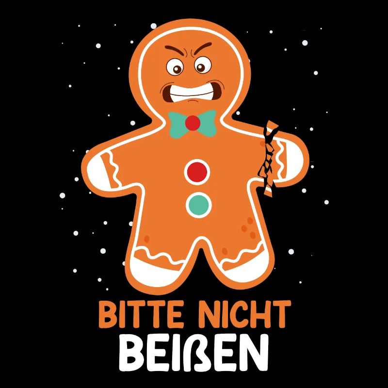 Lebkuchengebäck Bitte nicht Beißen Lebkuchenmann