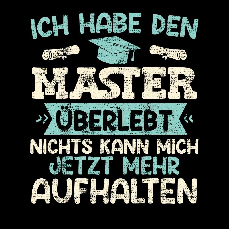 Master Party Habe den Master Überlebt Masterarbeit