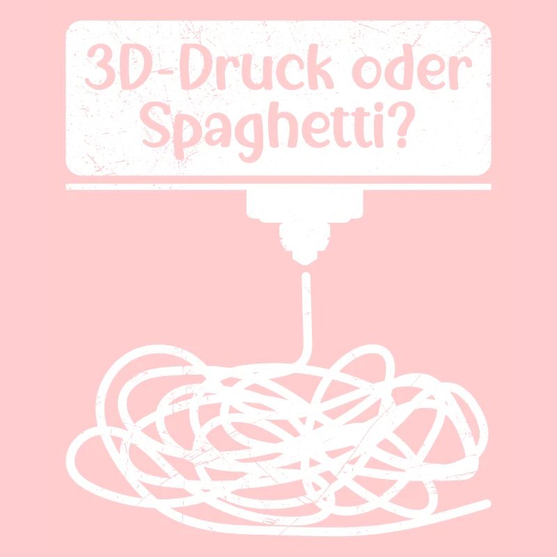 3D-Druck oder Spaghetti 3D Drucken Fail