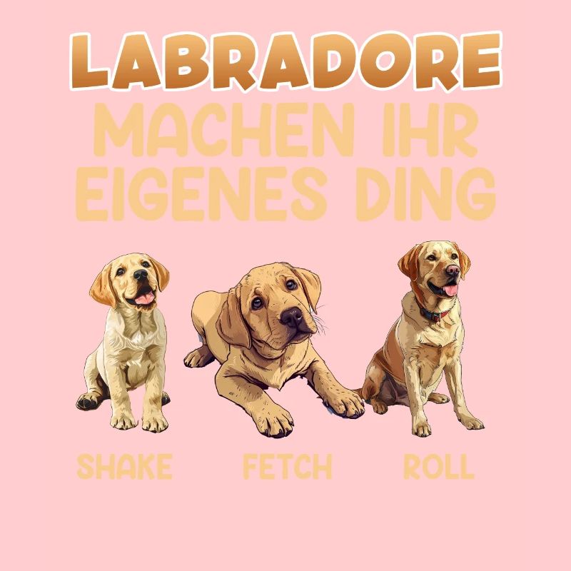 Labradore Machen ihr Eigenes Ding Lustiges