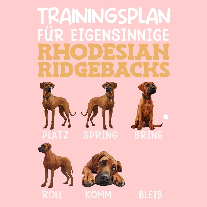 Rhodesian Ridgeback TRAININGSPLAN Eigensinniger