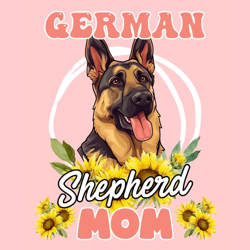 GERMAN SHEPHERD MOM Deutscher Schäferhund