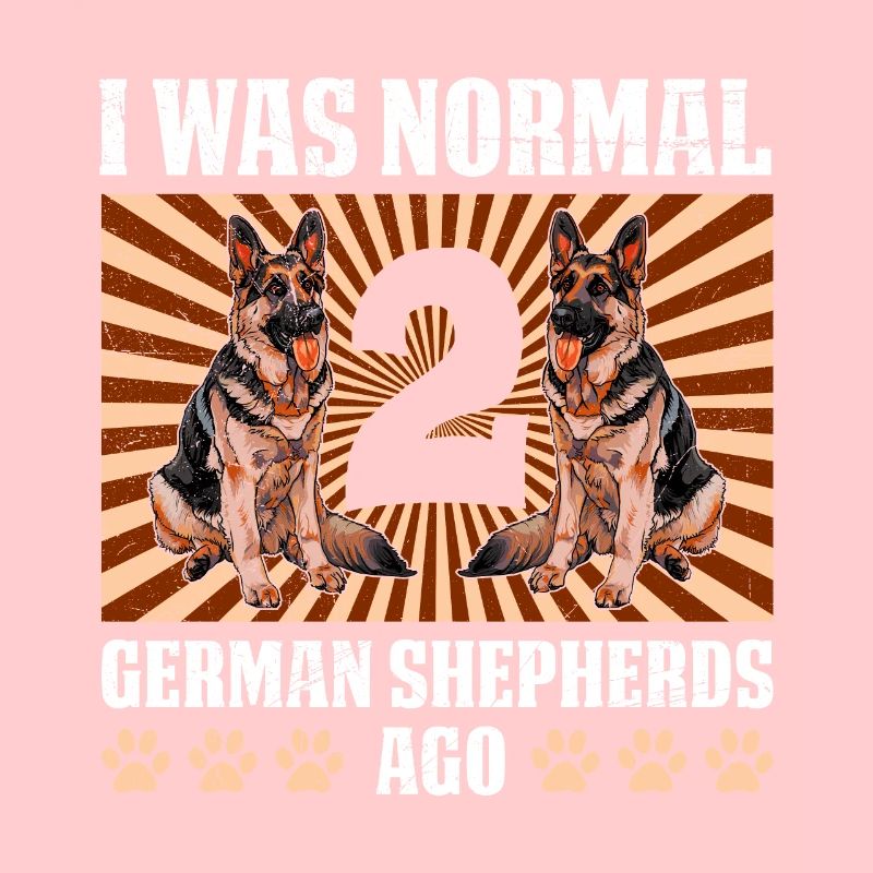Schäferhund Besitzer Was Normal 2 German Shepherds