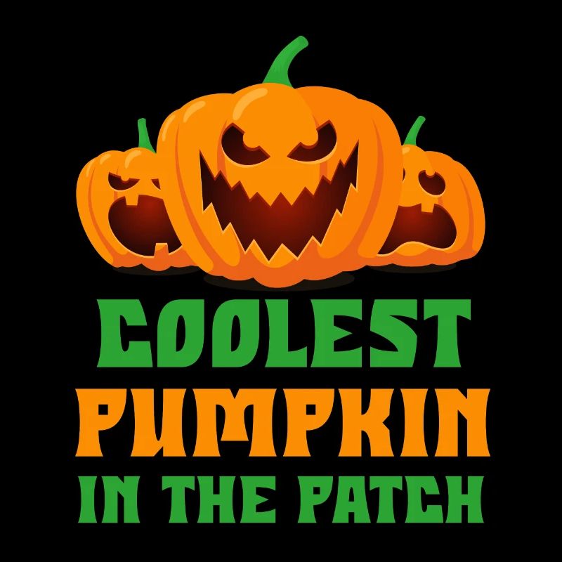 Halloween CITROUILLE LA PLUS COOL DU PATCH Fun