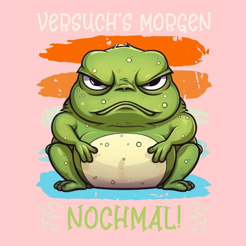 Froschkostüm VERSUCHS MORGEN NOCHMAL Lustiges