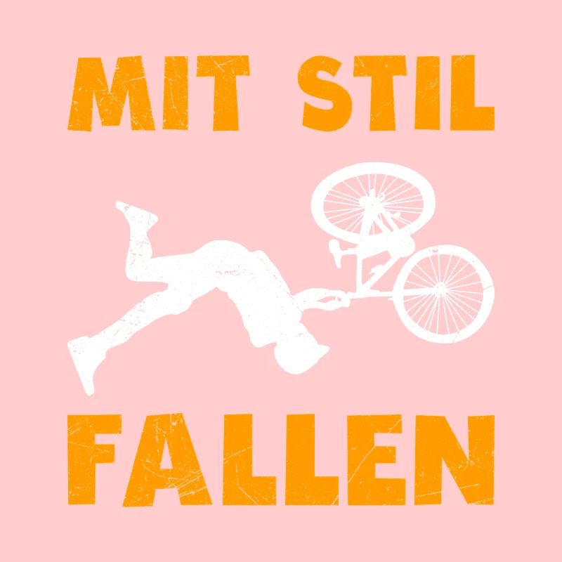 Radfahren MIT STIL FALLEN Radler Lustiges