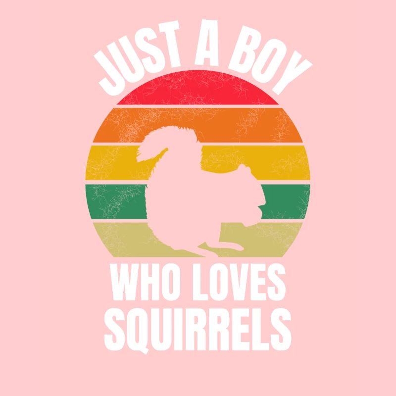 Retro Junge Eichhörnchen