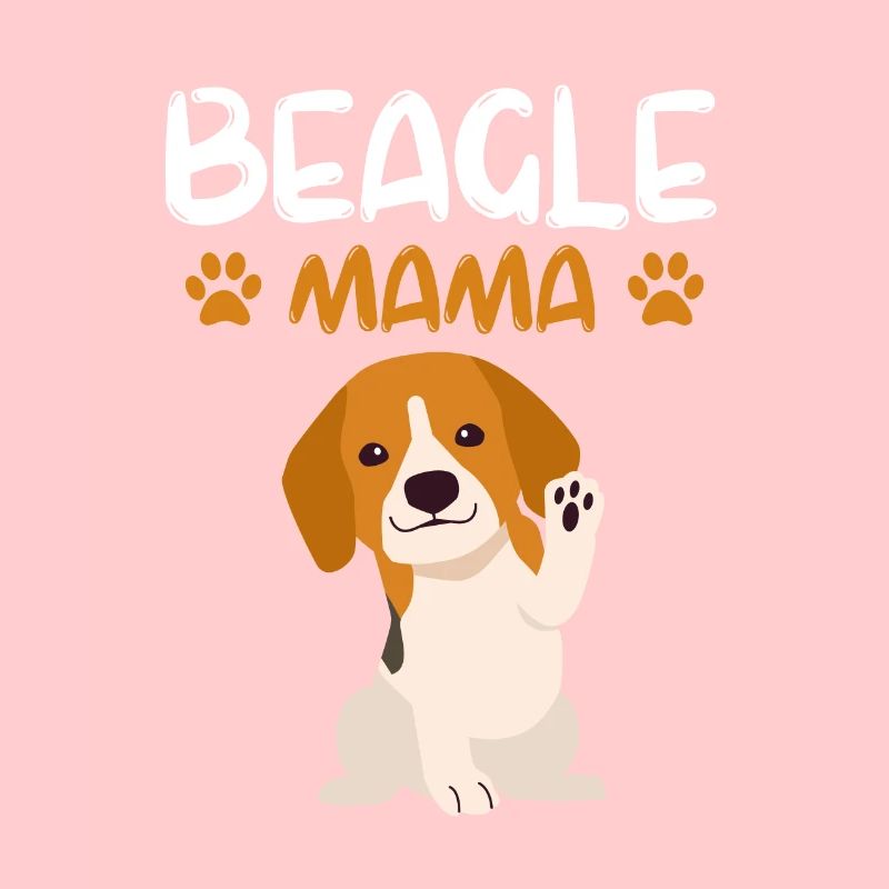 Beagle Mama Muttertag Geschenk Haustier Beagle