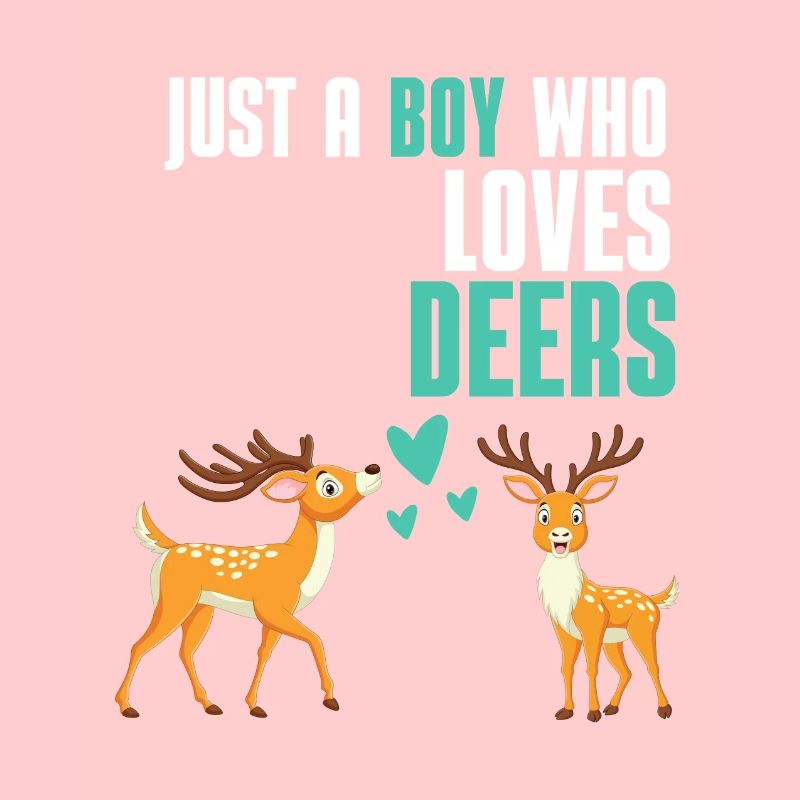 Waldbewohner Wald Tier Jungen Geschenk Hirsch