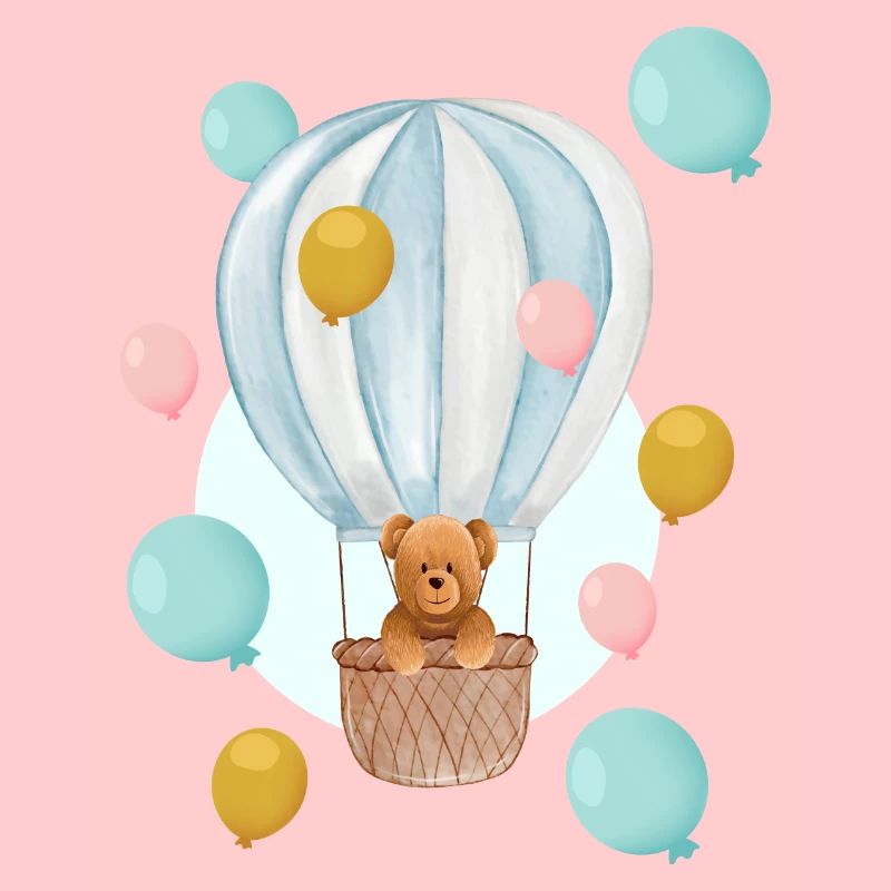 Teddy im Ballon