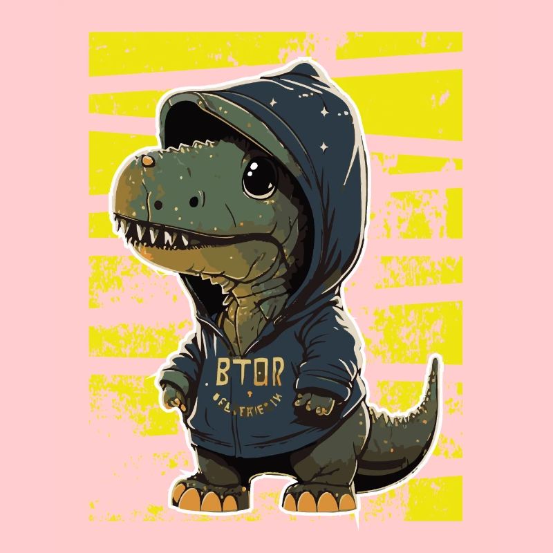 Sweat à capuche Cool T Rex