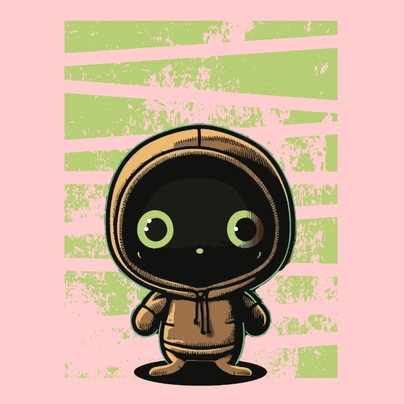 Mignon petit extraterrestre