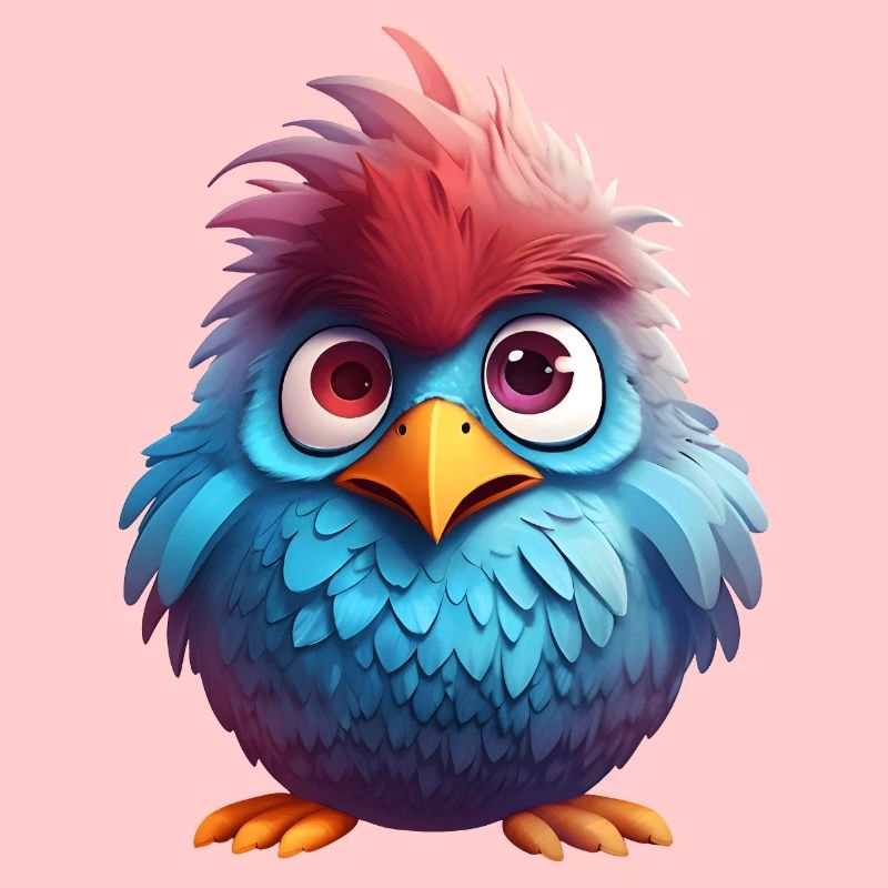 Fluffy Feathered Darling