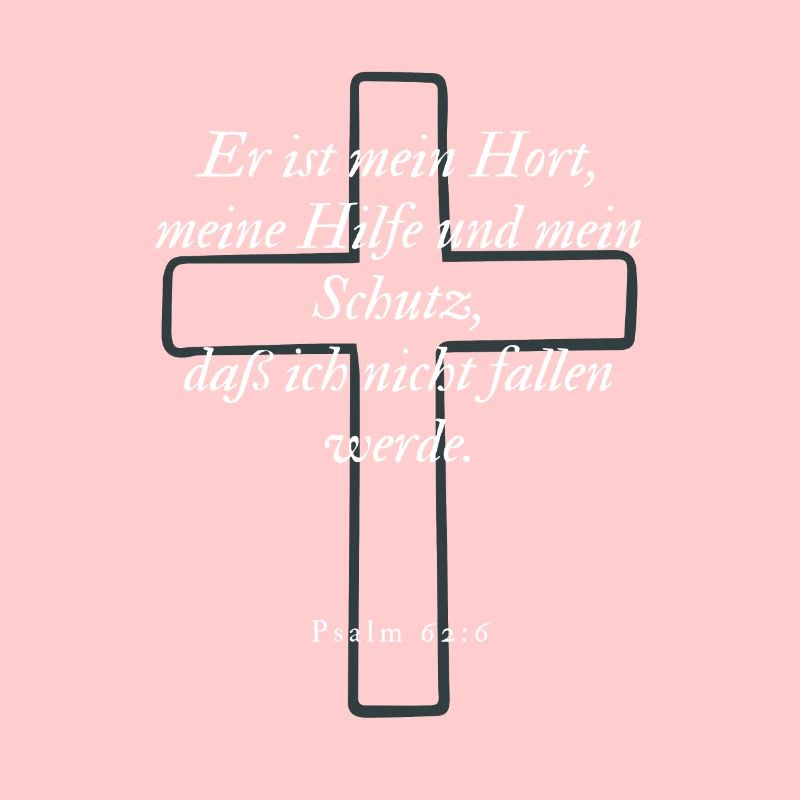 Bibelvers - Psalm 62,6