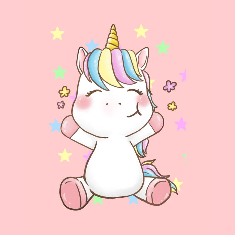 Licorne heureuse