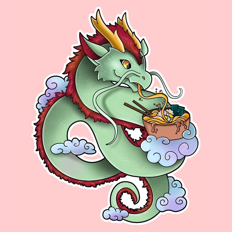 Dragon d’Asie avec Ramen