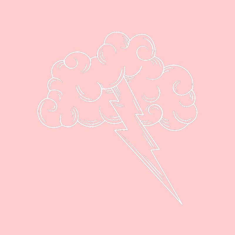 Lightning thunder thunderstorm electricity energy gift idea